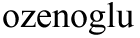 ozenoğlu